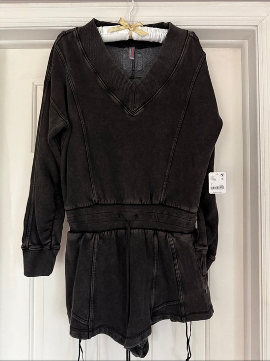 Free People Pants - Free People Black Textured Jumper - Brand new with tags!